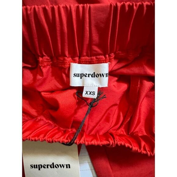 Superdown Red Missy Jogger Pants - Picture 7 of 8